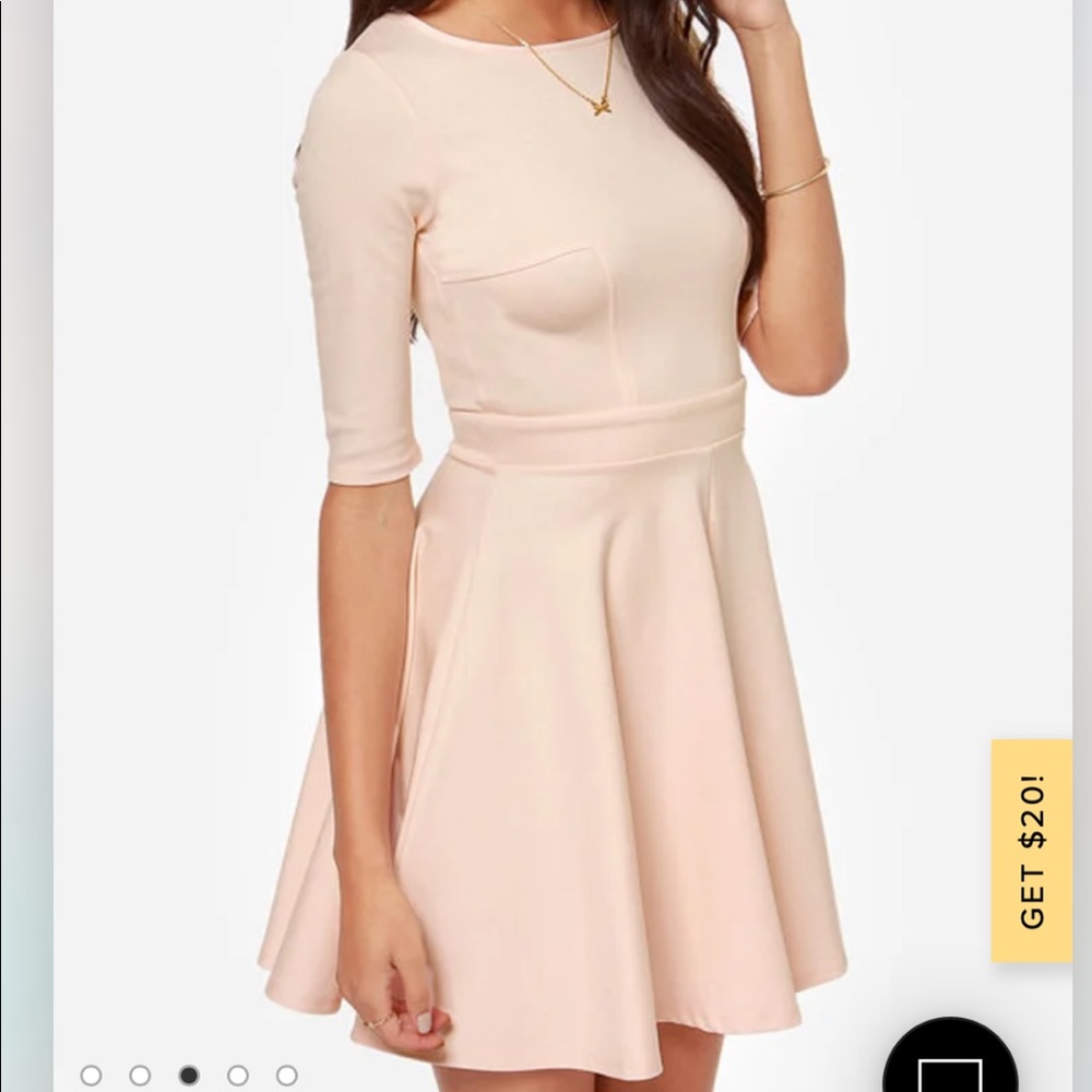 Lulu’s “Just a Twirl” Pink Dress - Picture 7 of 7